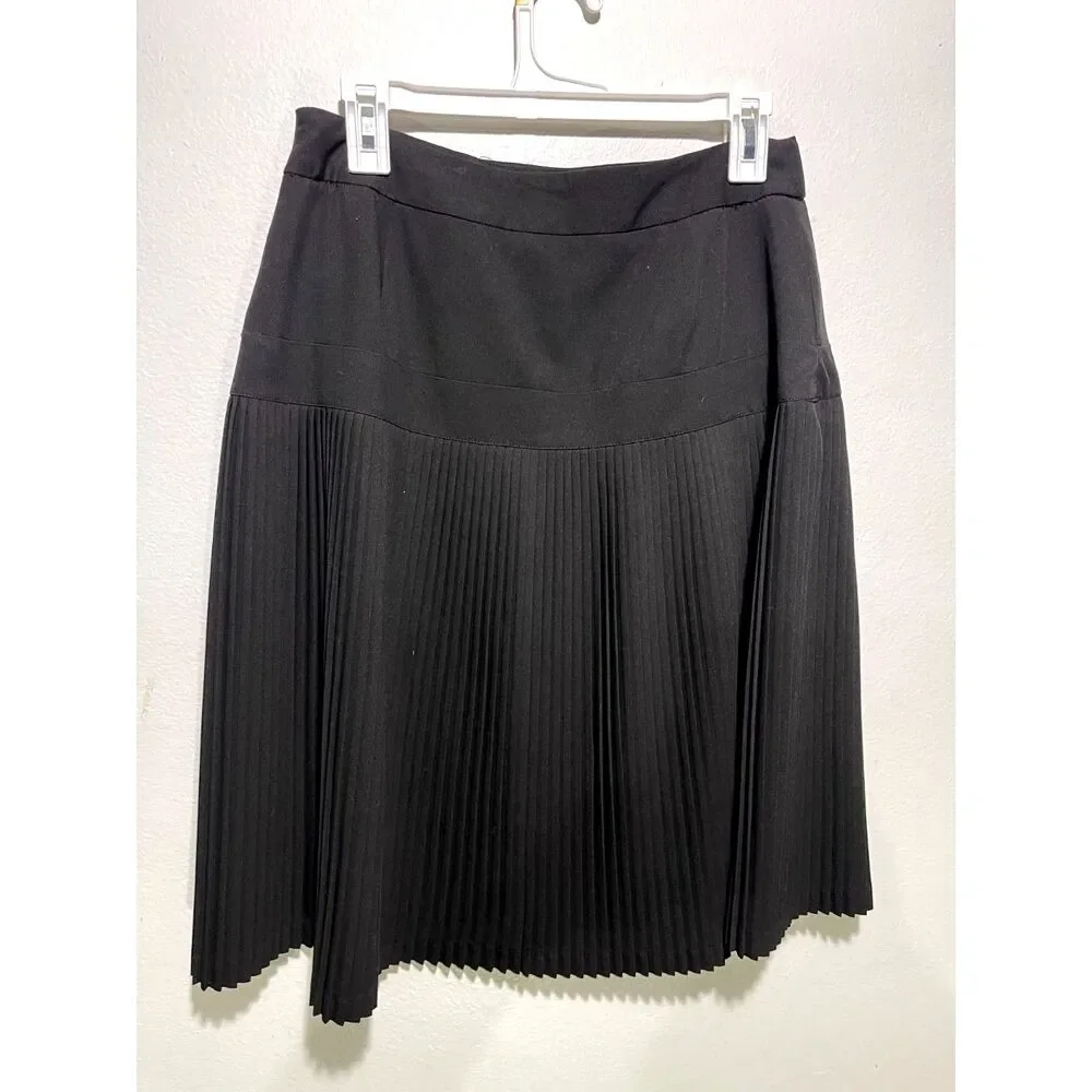 For the Republic VTG pleated skirt career preppy office siren casual women 12